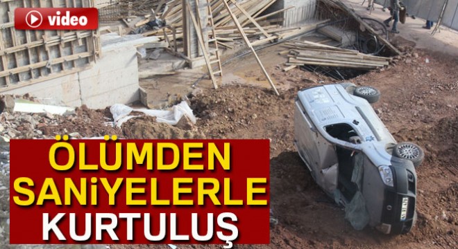 Ölümden saniyelerle kurtuldu...