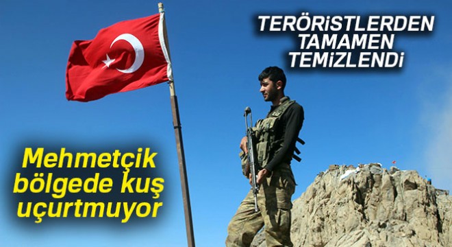 Oramar Dağı Mehmetçik'in kontrolünde