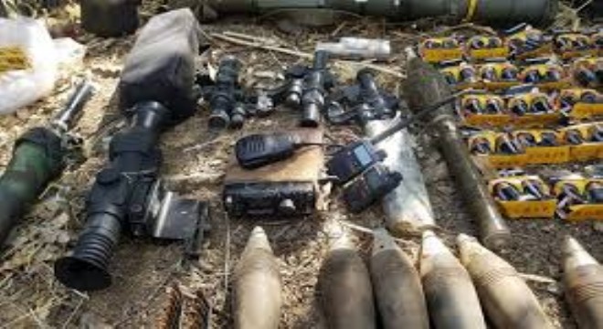 PKK'ya Ait Silah ve Mühimmat Ele Geçirildi