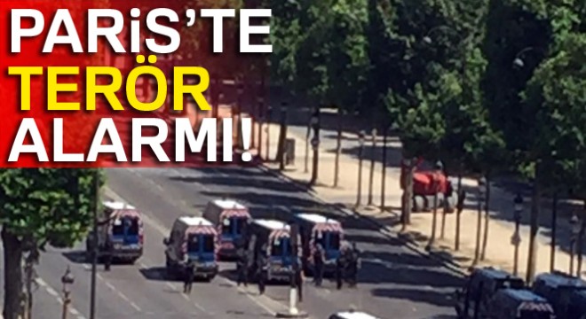 Paris'te terör alarmı
