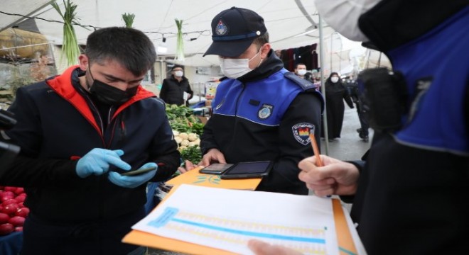 Pazar Esnafına ‘Ucuzluğu Bol' ‘HES Kodu' Denetimi