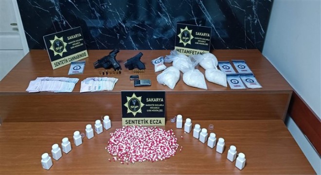 Sakarya'da uyuşturucu operasyonları