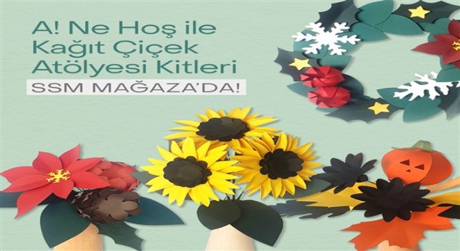 Sakıp Sabancı Müzesi'nden yetişkinler için Kağıt Çiçek Yapım Atölyesi