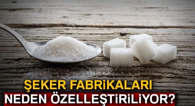 Şeker fabrikaları neden özelleştiriliyor?