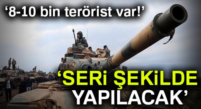 Seri şekilde yapılacak