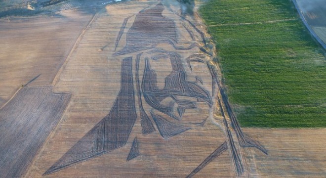 Sultan Alparslan'ın silueti yapıldı