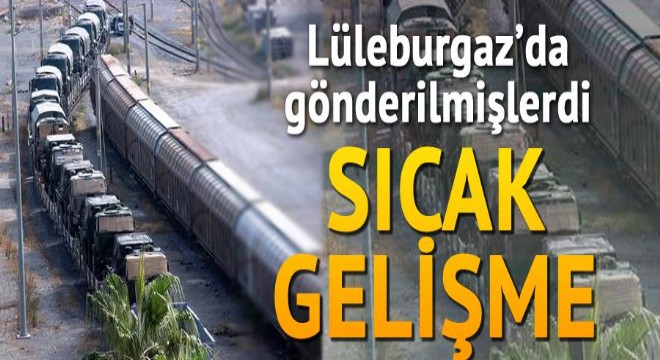 Suriye sınırına askeri sevkiyat sürüyor