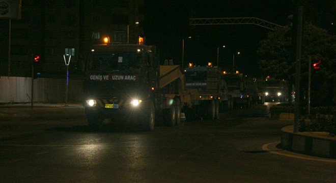 Suriye'ye askeri sevkiyat sürüyor