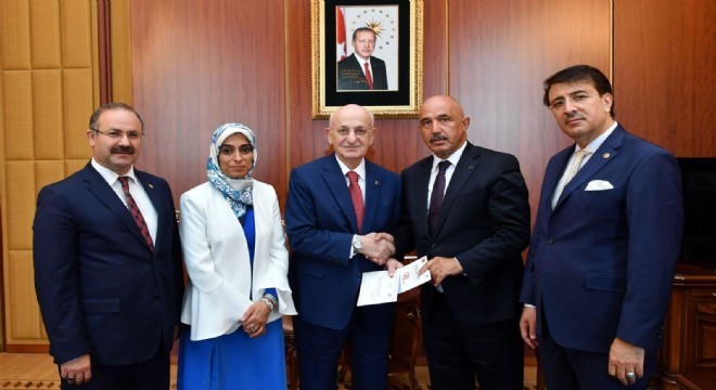 TBMM Başkanı Kahraman'a 23 Temmuz daveti