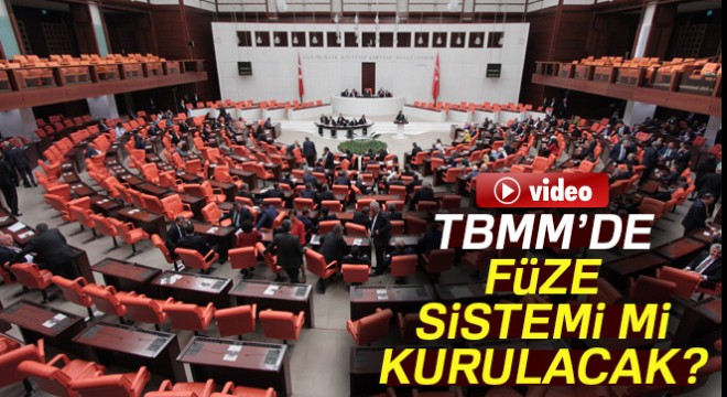 TBMM İdare Amiri Salim Uslu'dan TBMM'de füze sistemi iddialarına yanıt