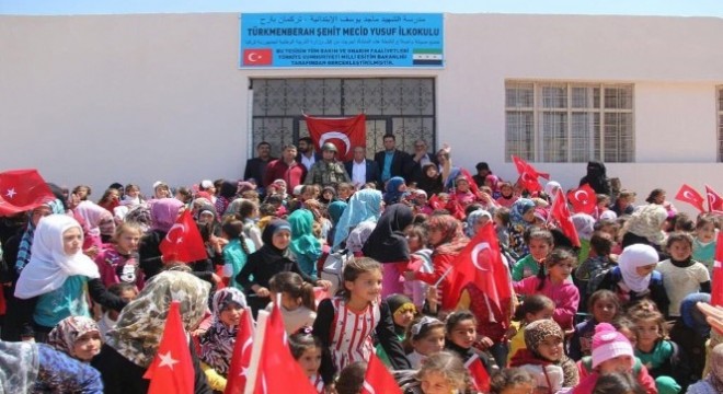 TSK'dan 23 Nisan'da Suriyeli çocuklara hediye