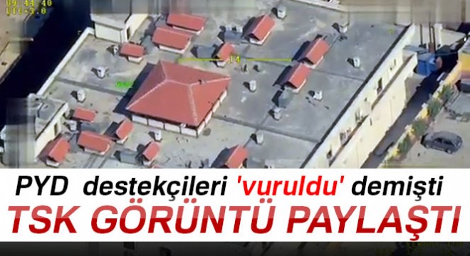 TSK'dan 'hastane vuruldu' yalanına cevap