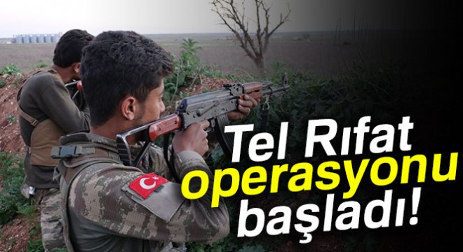 TSK ve ÖSO'dan Tel Rıfat'ta 2 köye operasyon