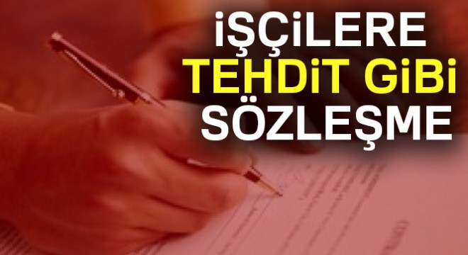 Tarım Kredi'de personele tehdit gibi sözleşme