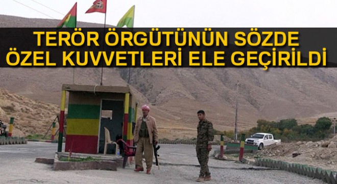 Terör örgütü YPG'nin sözde özel kuvvetleri ele geçirildi