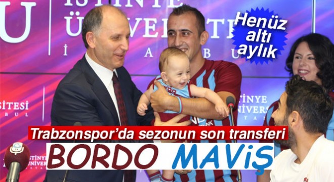 Trabzonspor, Bordo Maviş'i renklerine bağladı