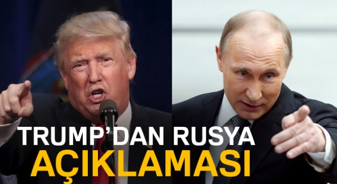 Trump: Şimdi Rusya ile yapıcı bir şekilde çalışmaya başlamanın zamanı