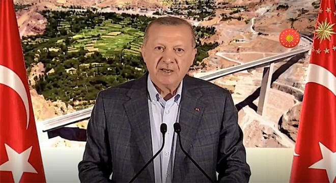 Türkiye'nin en yüksek köprüsü açıldı