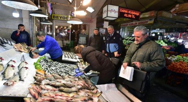 Ulus Hali'ne gıda denetimi