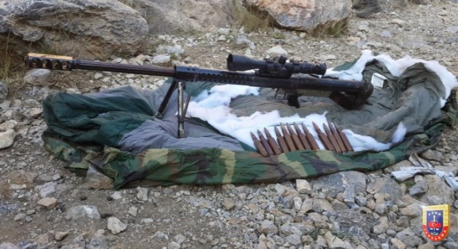 Van'da silah ve mühimmat ele geçirildi