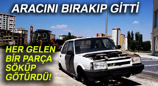 Yedek parçası eksik olan bu arabaya geliyor