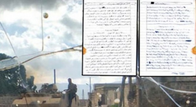 Zeytin Dalı Harekatı'nda PYD'li teröristin itiraf günlüğü ele geçirildi