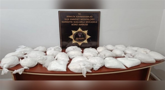 Şanlıurfa'da uyuşturucu operasyonu